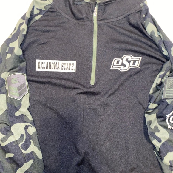 Colosseum Oklahoma State Cowboys OHT Military Appreciation LS JACKET XXL 0034 - Picture 5 of 7